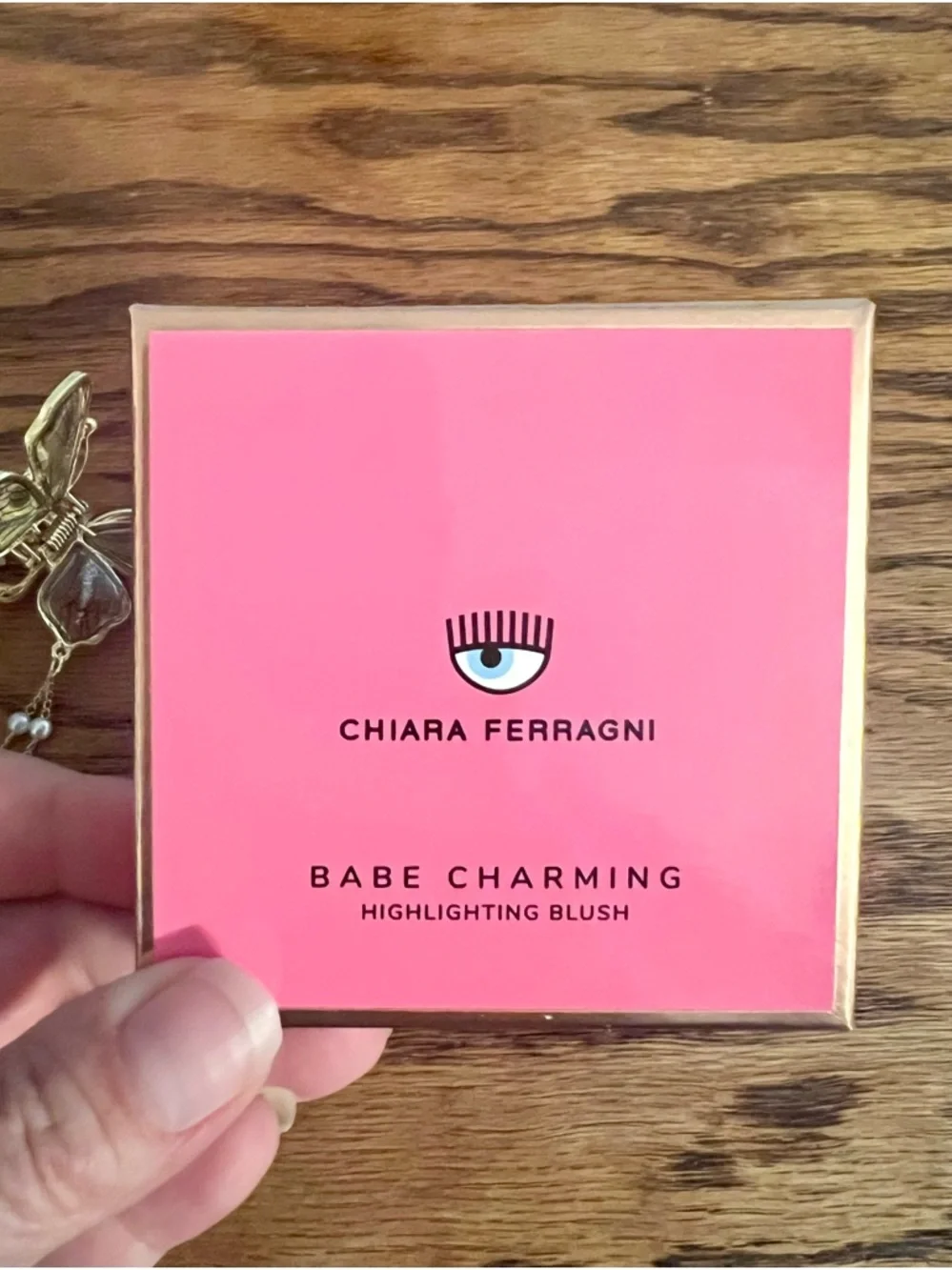 Chiara Ferragni Babe Charming 02 Highlighting Blush NIB Sealed Made Italy